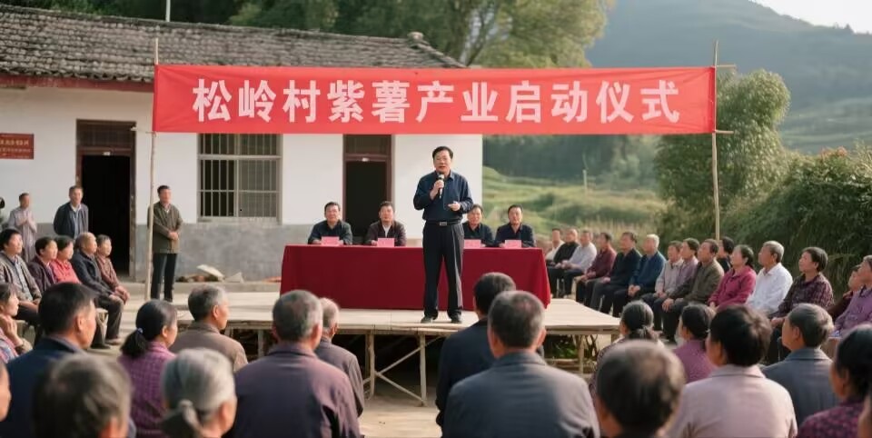 村支书带领乡村产业迎来新发展