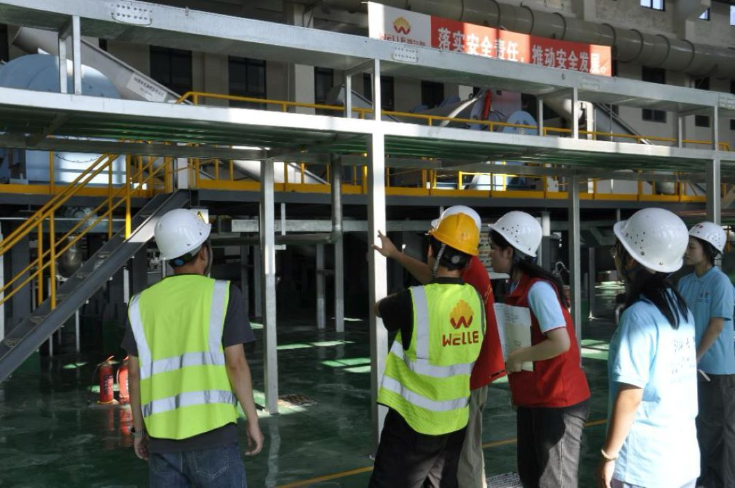 河海大学“涓泽润豫，碳索未来”千乡万村环保科普小分队探访商丘中电有限