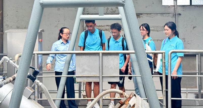 经济与金融学院实践团赴江苏、贵州两地多市开展再生水利用调研实践