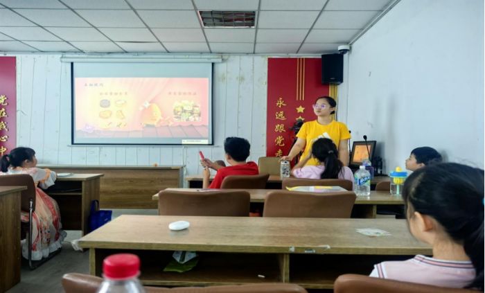双栖星愿支教队开展"舌尖山河"主题活动 品味烟火气里的中国智慧