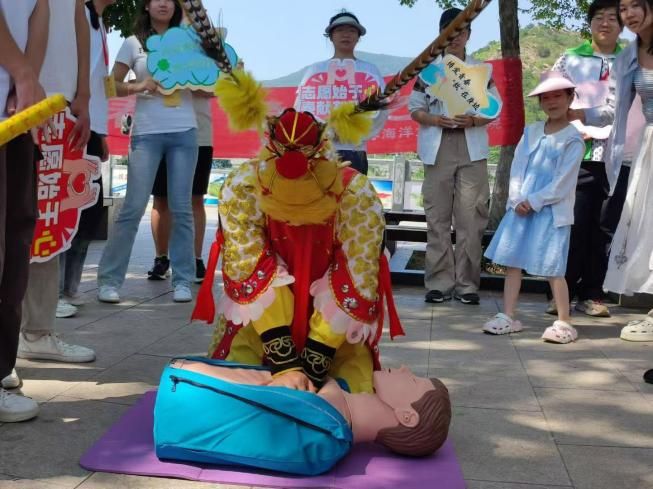 智慧赋能西游路，博爱星火护平安  　　——花果山打造“科技+人文”旅游保障新模式