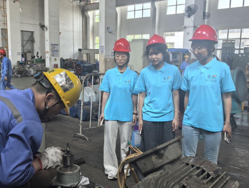 河海大学“企业家精神”调研团走进金星检安公司对话董事长，点亮责任星火
