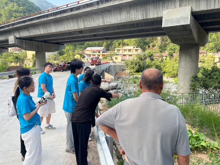 长安大学实践队探秘柞水古道桥梁，解码千年营建智慧
