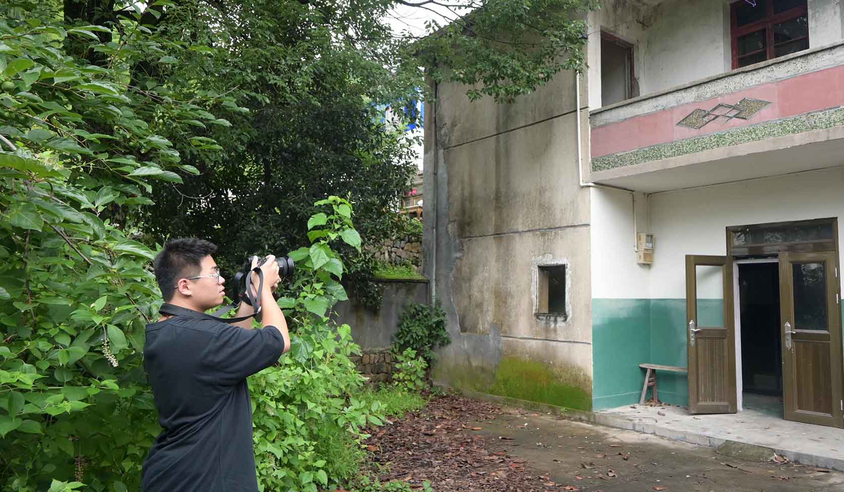 “以竹代塑”赋能乡村振兴，实践团队推进景溪村空间调研与资料采集