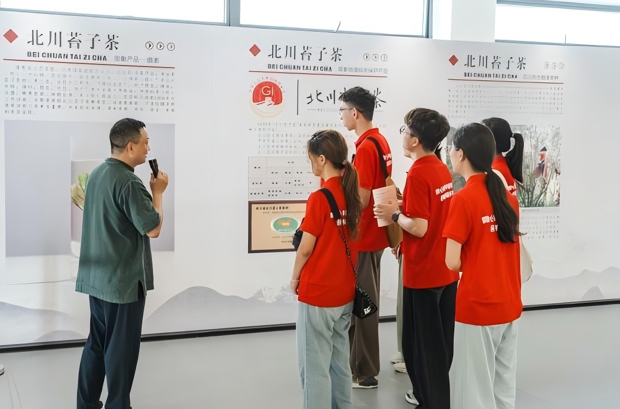 实践札记 长安大学赴四川绵阳 凉山“同心共筑中国梦 民族团结润千村”暑期社会实践队前往北川苔子茶文化展示中心开展调研