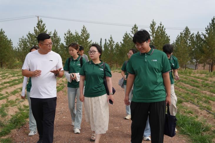 青春奔赴治沙路 久久为功筑绿屏
