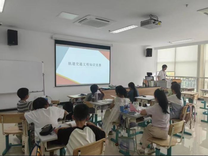 文明种子心中播，轨道知识伴成长——宁波轨道交通职工子女暑期托管班开展
