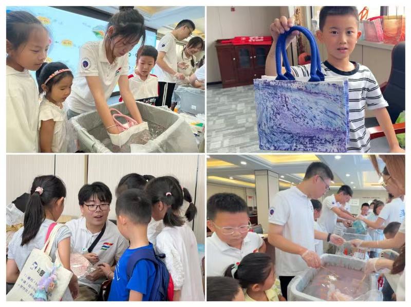 电子信息工程学院：童心义卖传暖意 青衿搭桥汇爱心
