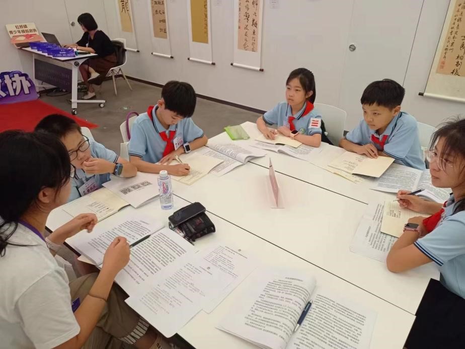 苏州大学“哲学+”实践团参与上海市闵行区虹桥镇青少年模拟政协活动