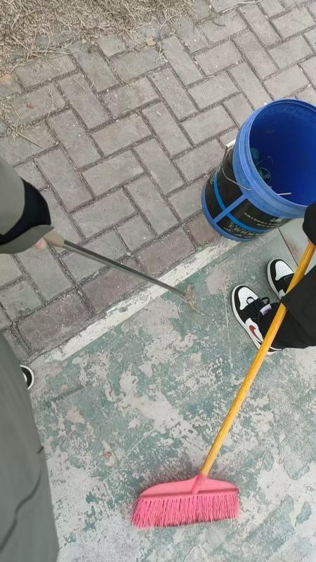 返家乡活动：青年学子参与家庭清洁与贴春联，助力乡村社区建设