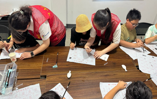 非遗润童心，七彩绘乡情——安财学子暑期志愿行动