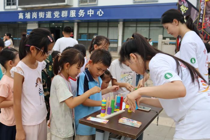 广东技术师范大学 “双队” 携手高埔岗：“茶狮・Cool 玩” 游园会绽放传